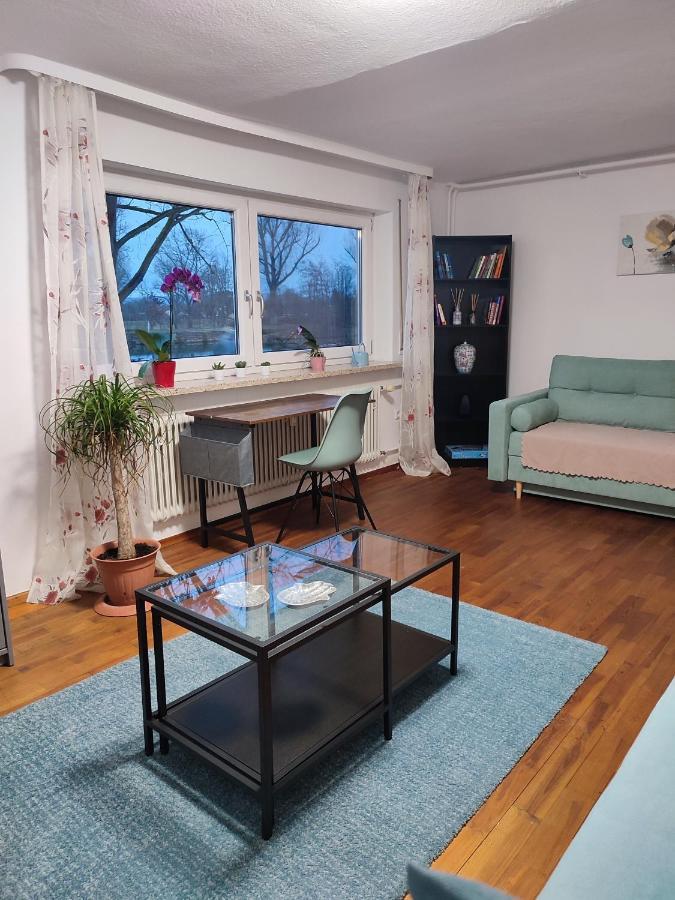 Gemuetliche Zwei-Zimmer-Wohnung Am Regnitzufer บัมแบร์ก ภายนอก รูปภาพ